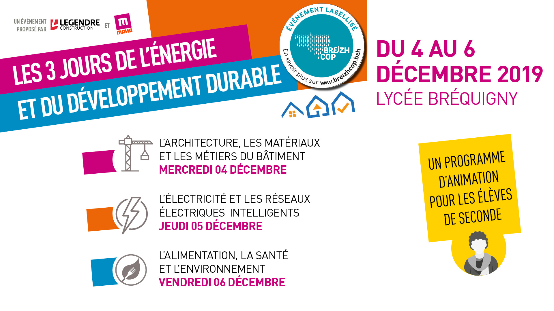"Les 3 jours de l'énergie et du développement durable" - Mana